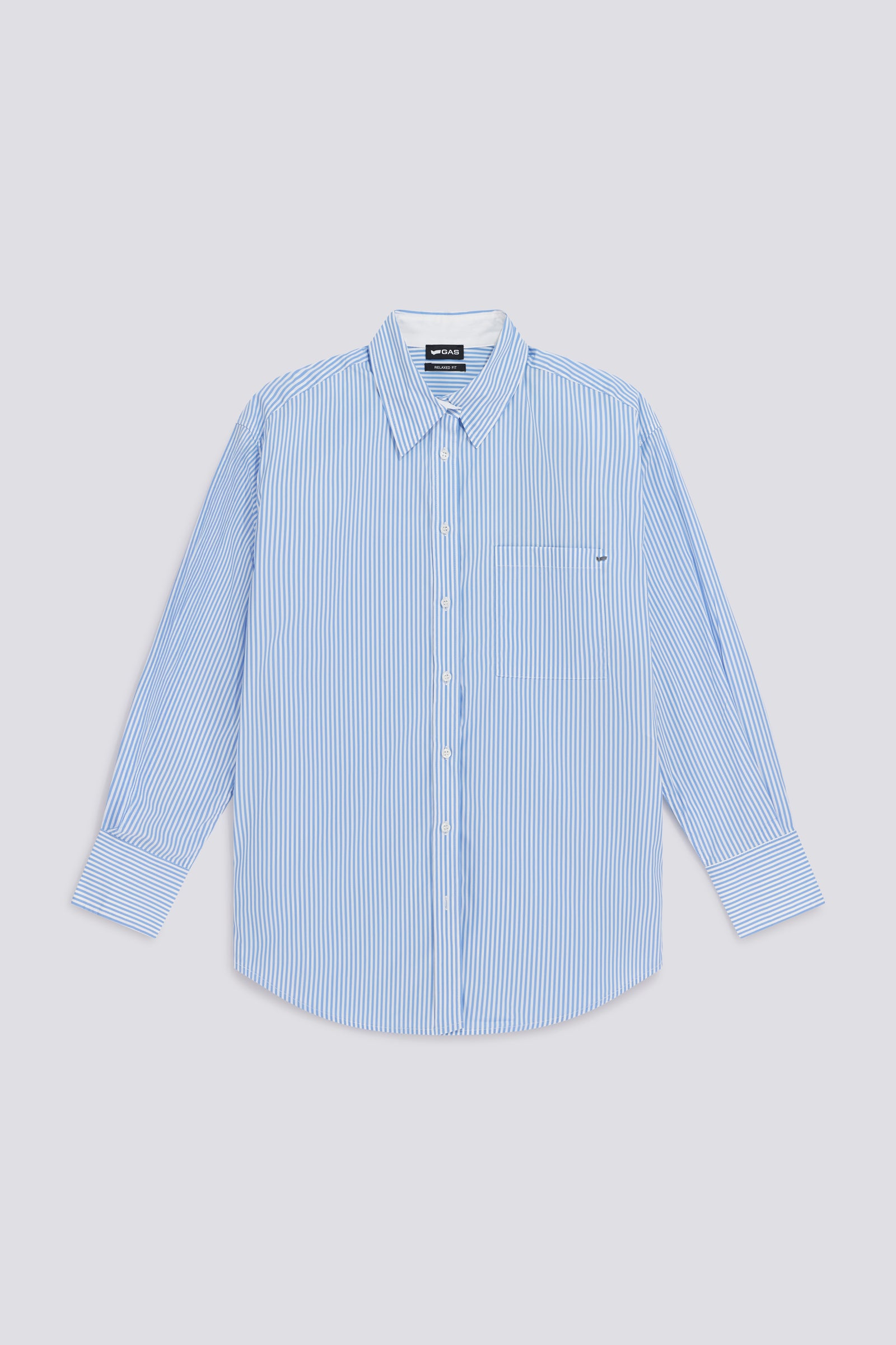 CASAMODA Camicia Da Lavoro A Quadri Uomo – Comfort Fit, Puro Cotone, Colore Azzurro, Taglia 48