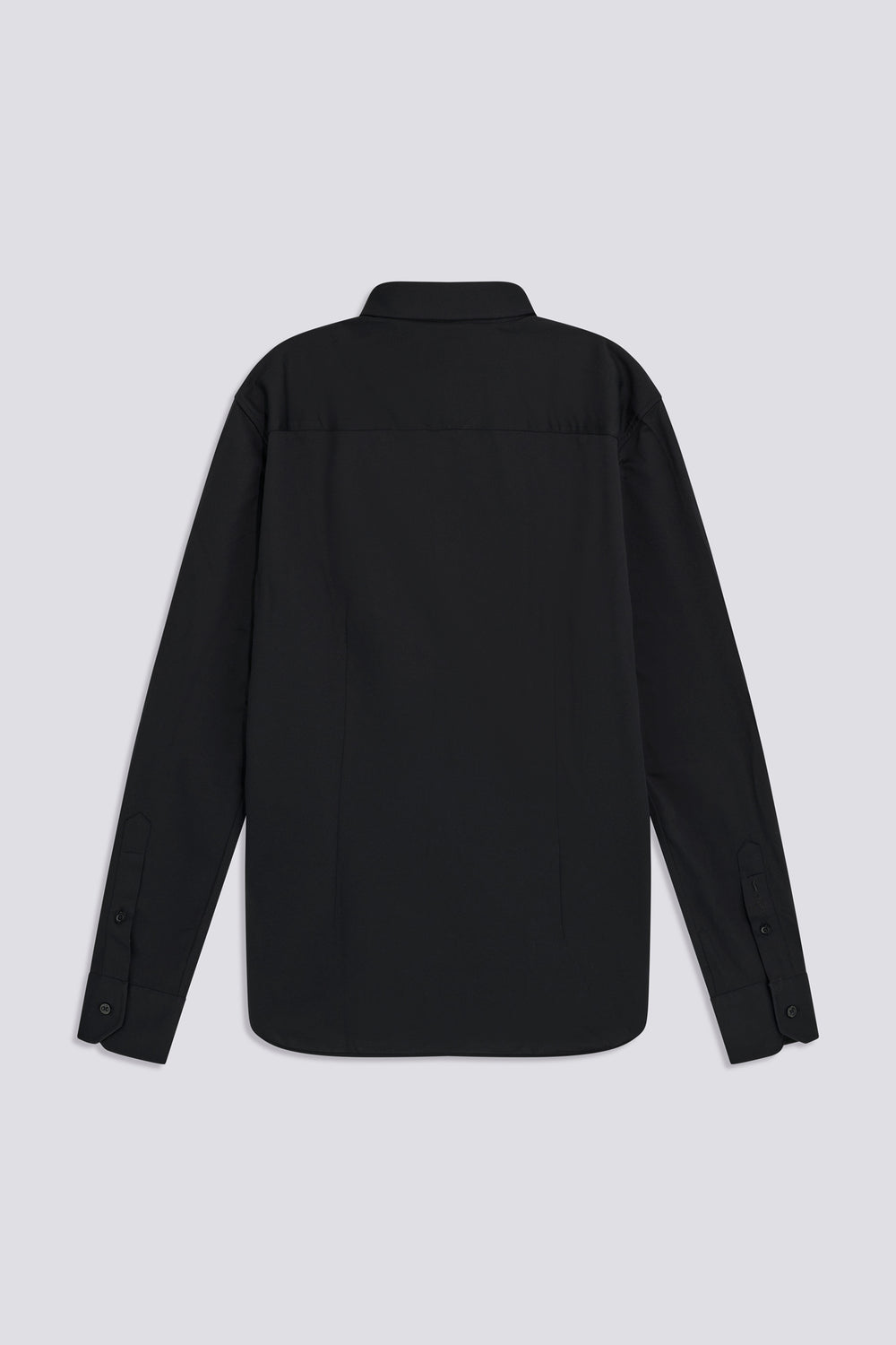 N. KIN/S 0200 - Men's Black Slim Fit Shirt - secondary image