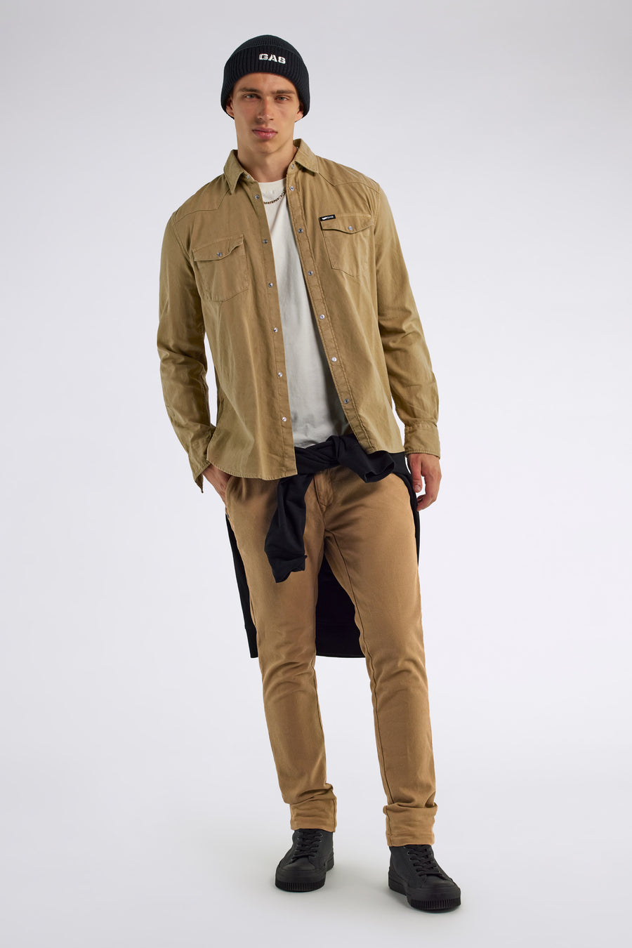 KANT/R COLL 4862 - Herrenhemd Regular Fit beige - main image