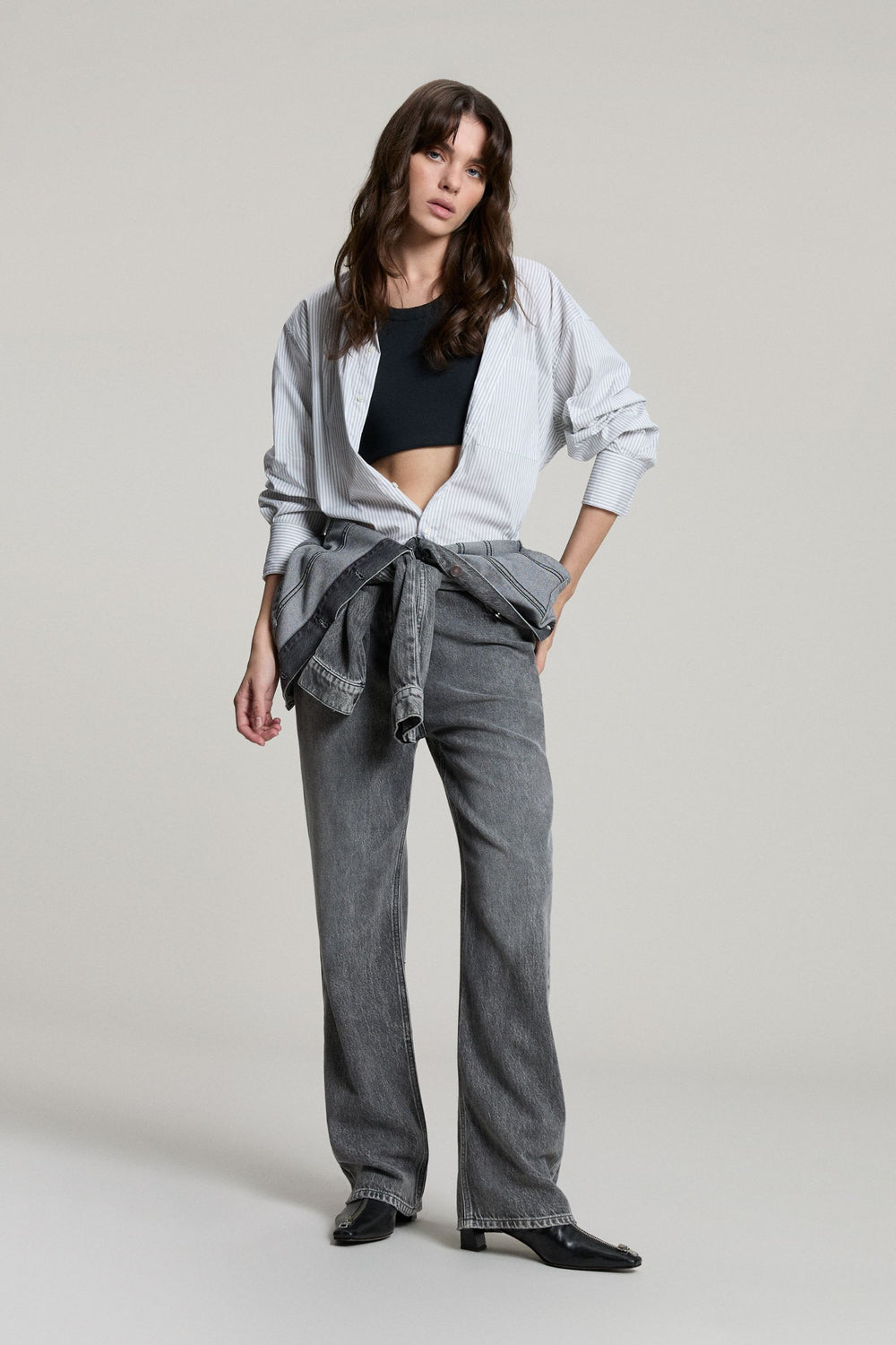 KAELY POCKET ST32 - Women's Striped Shirts Comfort Fit - secondary image