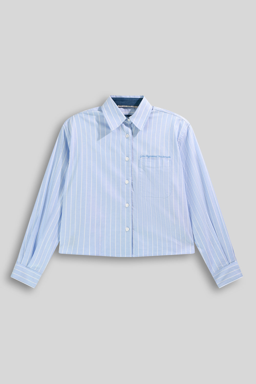 NAMI SHIRT ST79 - Women's long sleeve striped regular fit shirt - secondary image