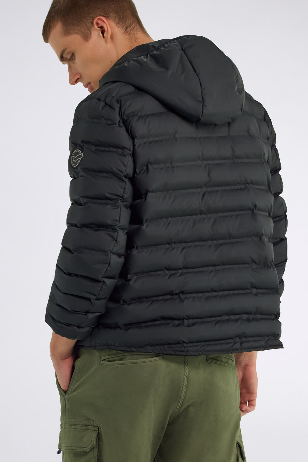 YUKI SEAMLESS 0200 - Men's Slim Fit Jacket Black - secondary image