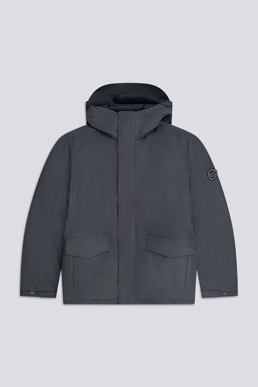 N.NORI W. 3920 - Men's Hooded Jacket Regular Fit Gray - main image