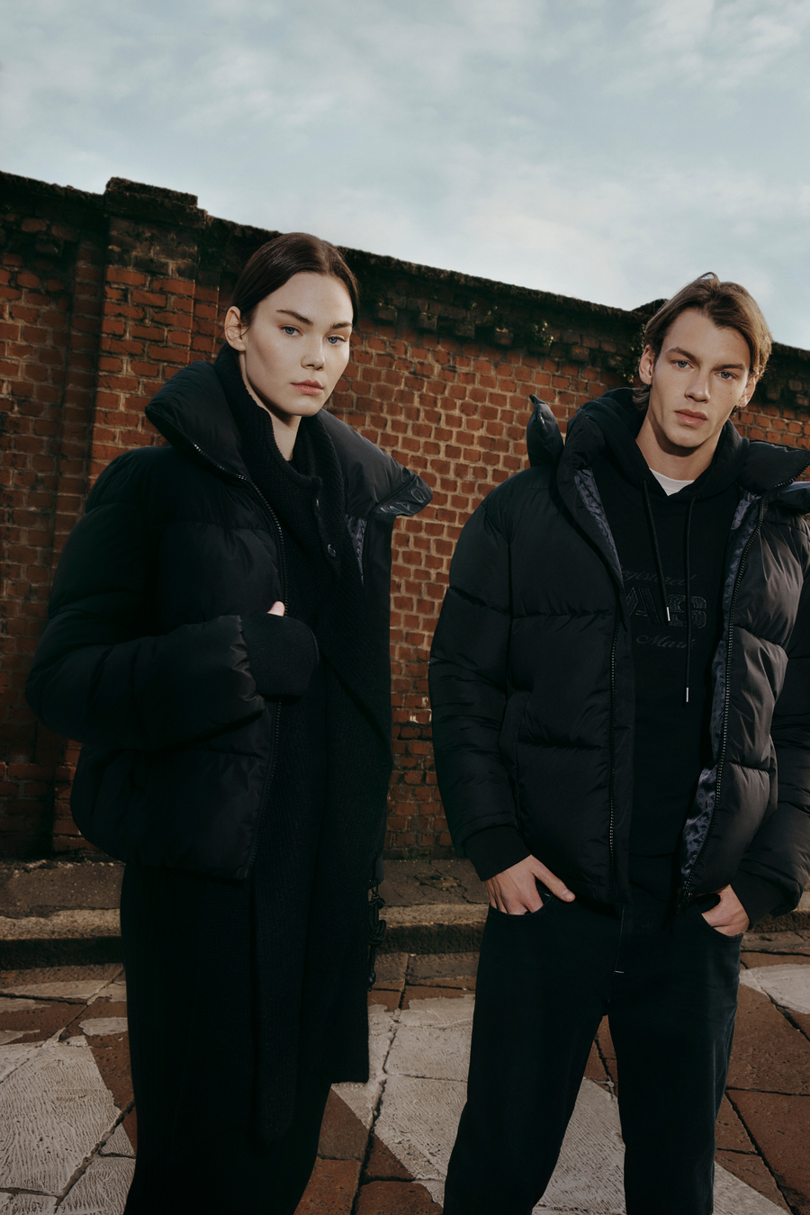 CAVIR 0200 - Men's hooded jacket Regular Fit black - main image