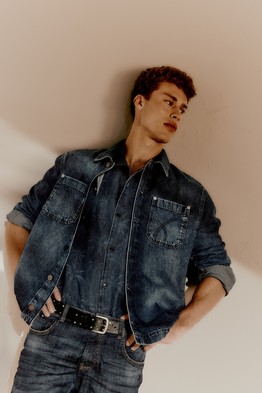 ENDRI JACKET WK 04MM - Veste homme en denim coupe regular - main image