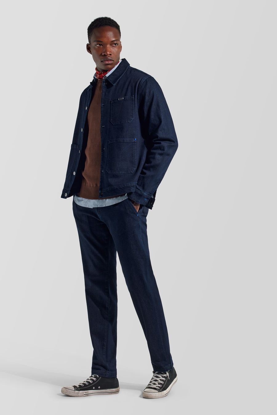 CONRAD WK 10RO - Men's regular fit denim jacket - main image