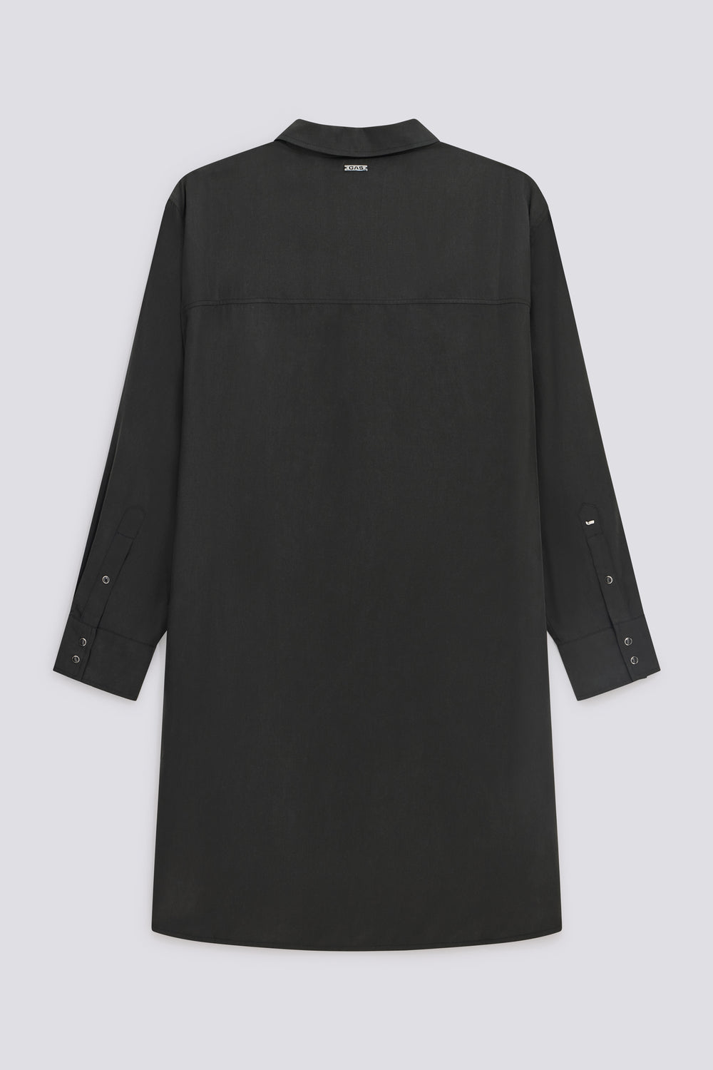 KASSIDY PK DRESS 0200 - Women's oversized black clothing - secondary image