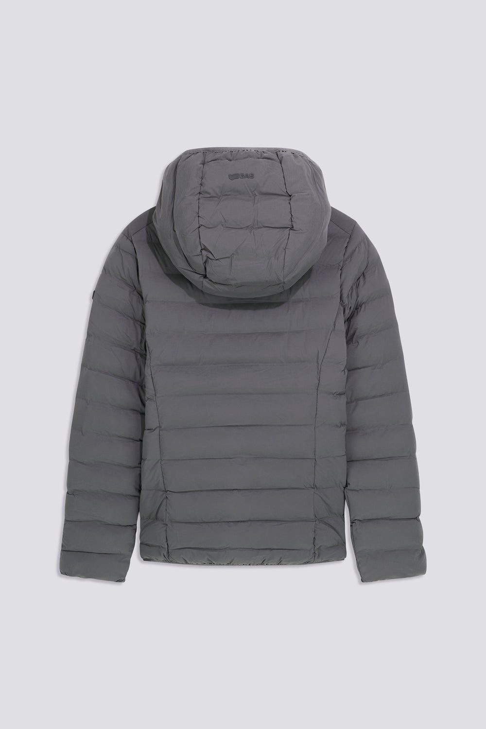 NYLA SEAMLESS 2937 - Women's slim fit bomber jacket with gray hood - secondary image