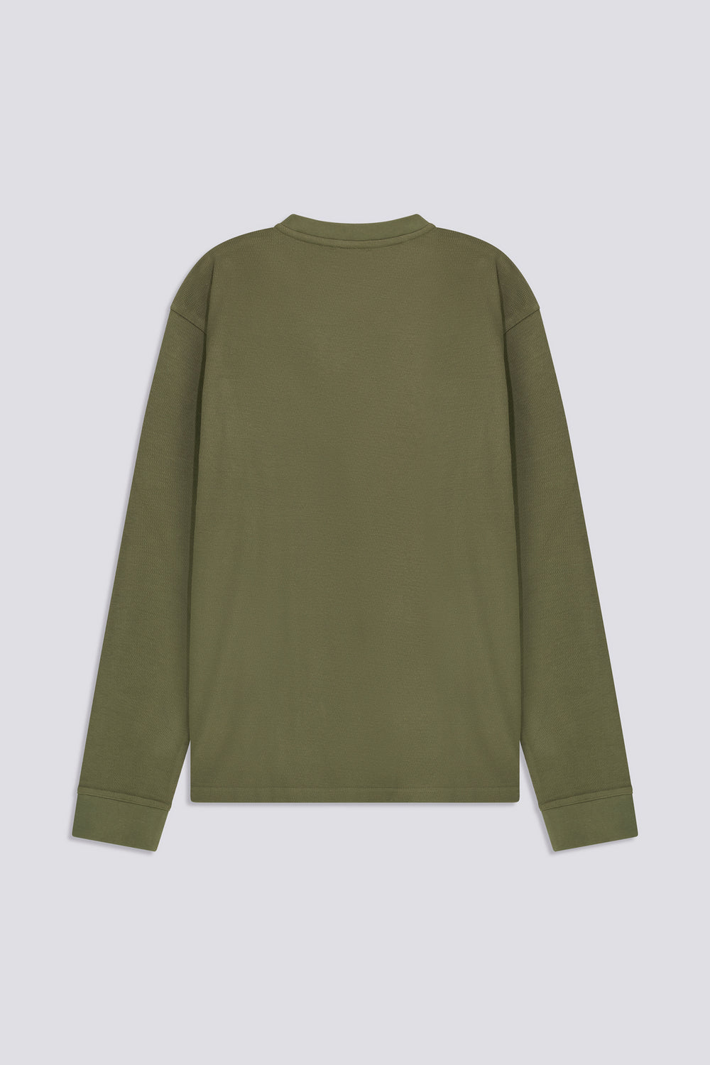 DHARIS M/L PK 3649 - Men's green long-sleeve t-shirt - secondary image