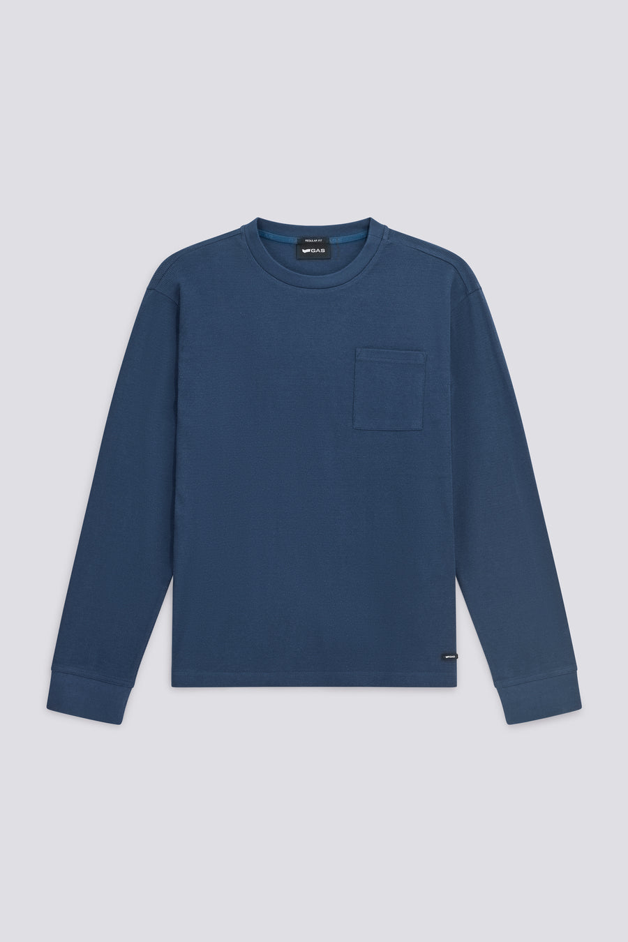 DHARIS M/L PK 4707 - Men's Regular Fit Blue T-shirt - main image