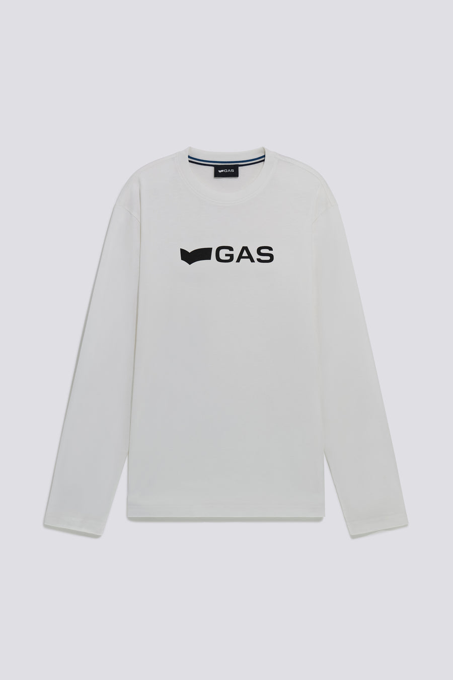 DHARIS M/L LOGO G. 1029 - Men's white regular fit t-shirt - main image