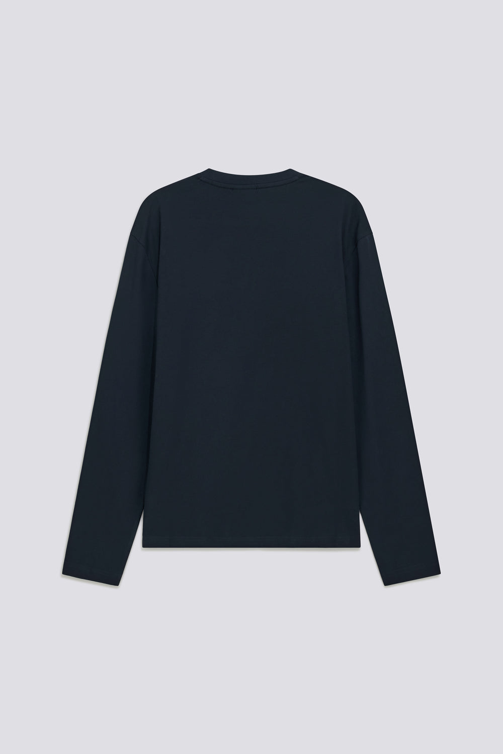 DHARIS M/L LOGO G. 4706 - Men's long sleeve regular fit T-shirt blue - secondary image