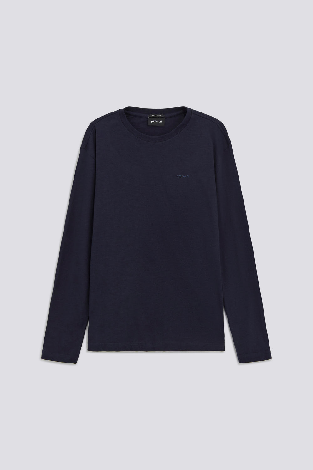 DHARIS M/L LOGO G. 4706 - T-shirt uomo regular fit blu - secondary image