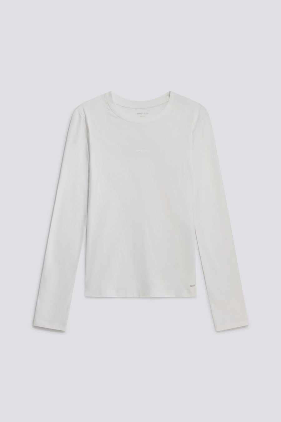 HANIKE M/L LOGO G.S. 0001 - Women's white long sleeve t-shirt - main image