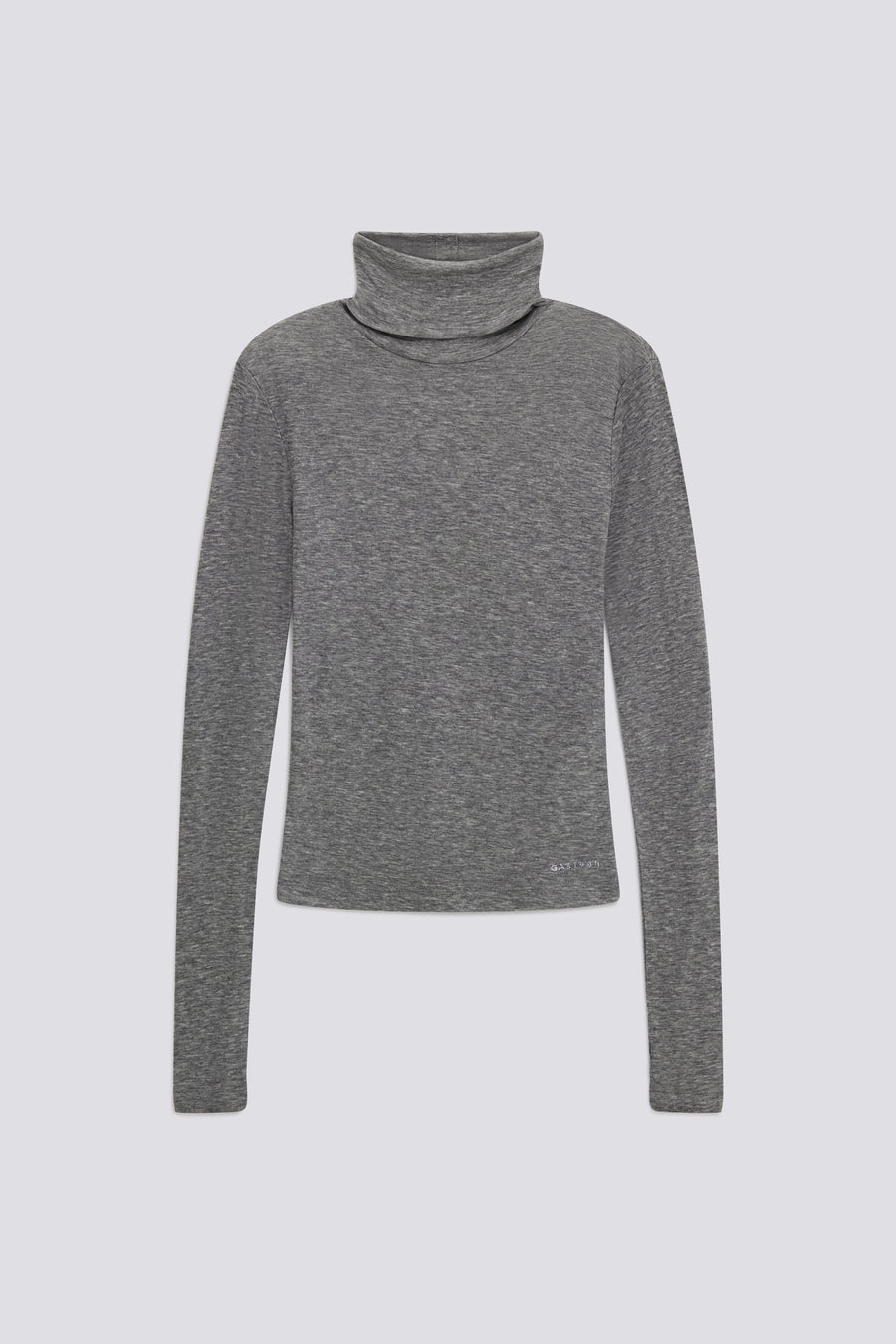 HANIKE NECK M/L"GAS" 2937 - Women's long sleeve slim fit gray t-shirt - main image