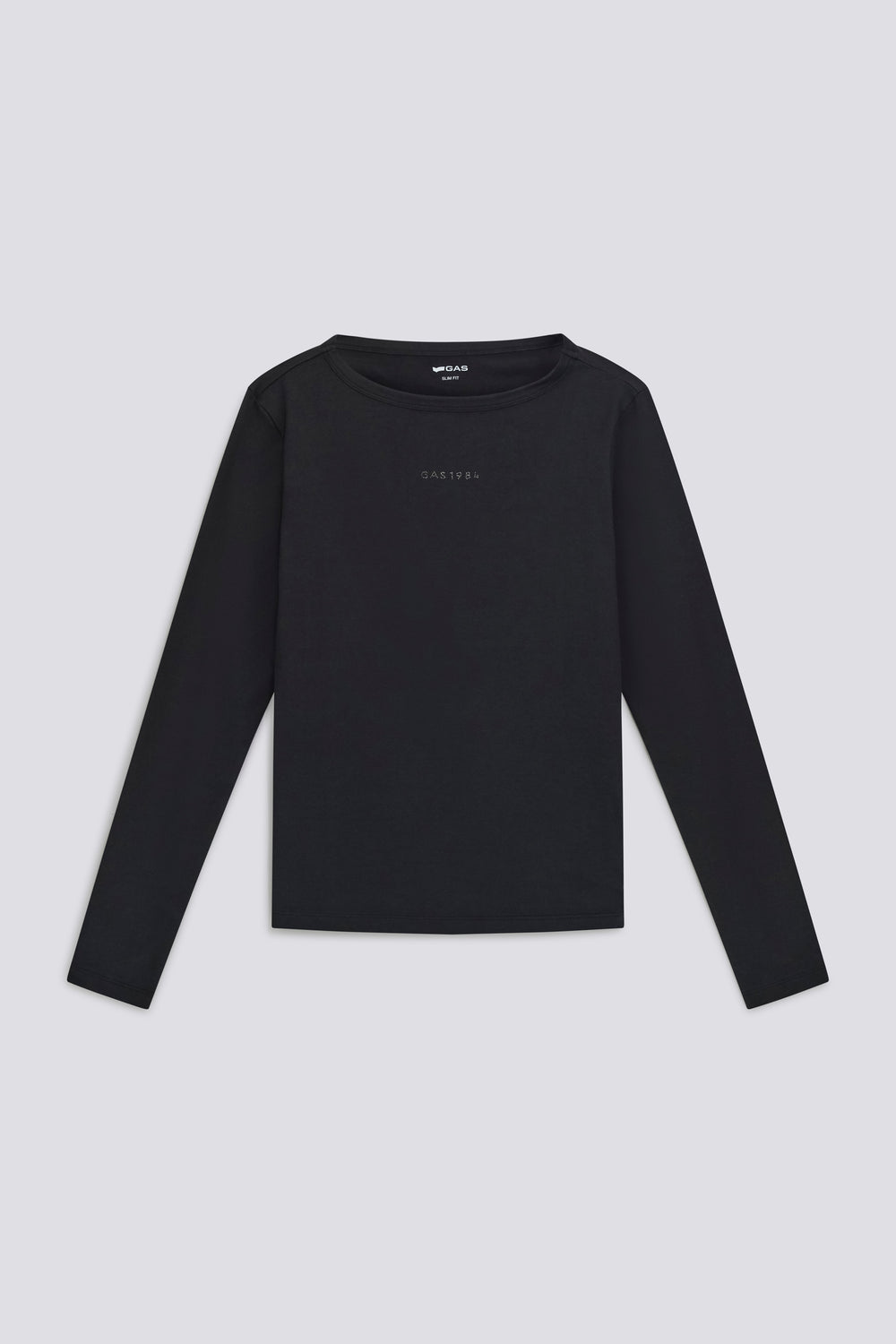 HANIKE BOAT NK"GAS" 0200 - Women's T-Shirt Long Sleeve Slim Fit Gray - secondary image