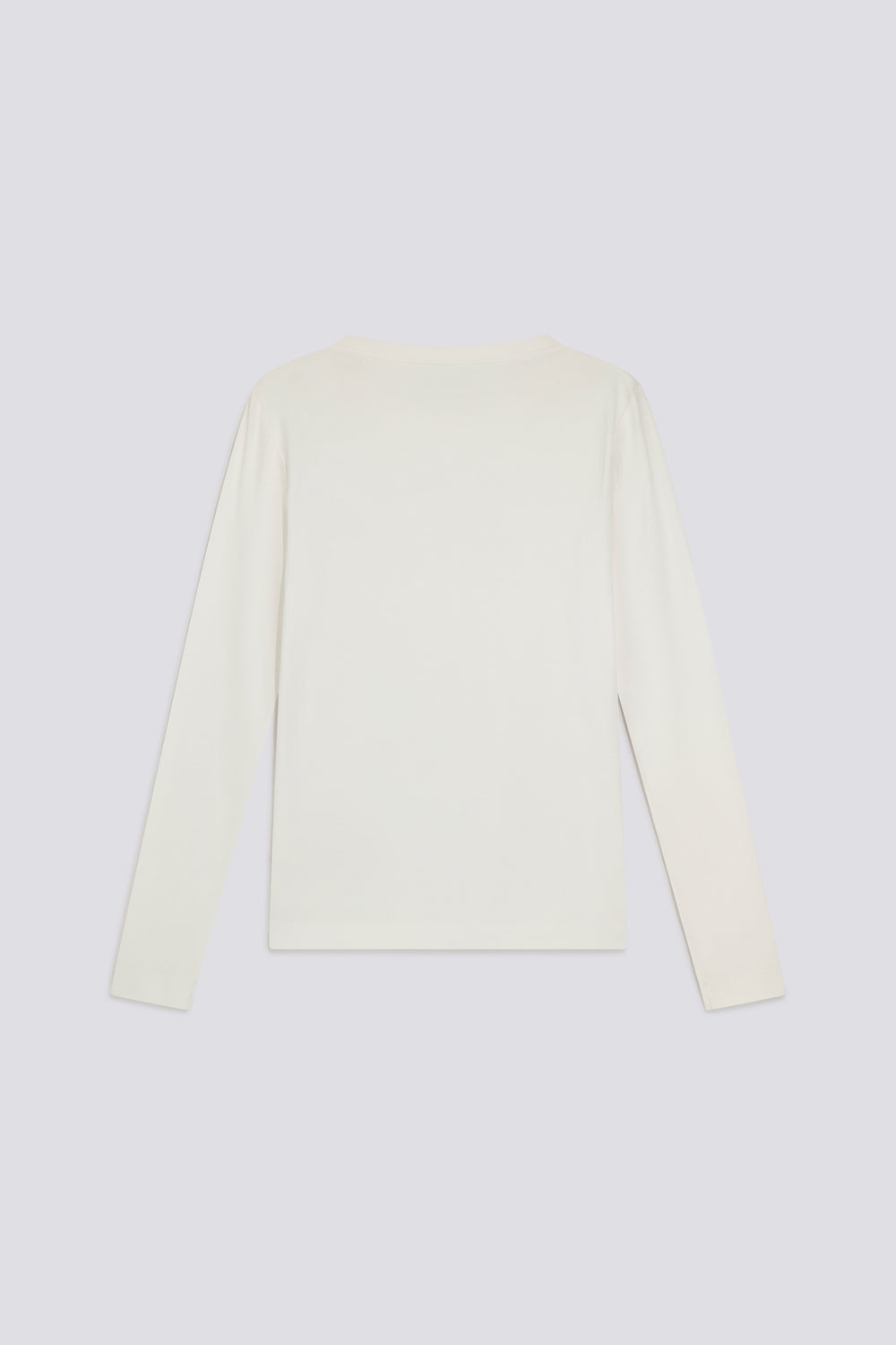 HANIS M/L GAS 0001 - Damen Langarmshirt Slim Fit Weiß - secondary image