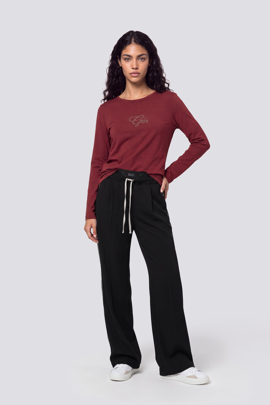 HANIKE C. M/L GAS 2899 - Damen Langarm Slim Fit T-Shirt - main image