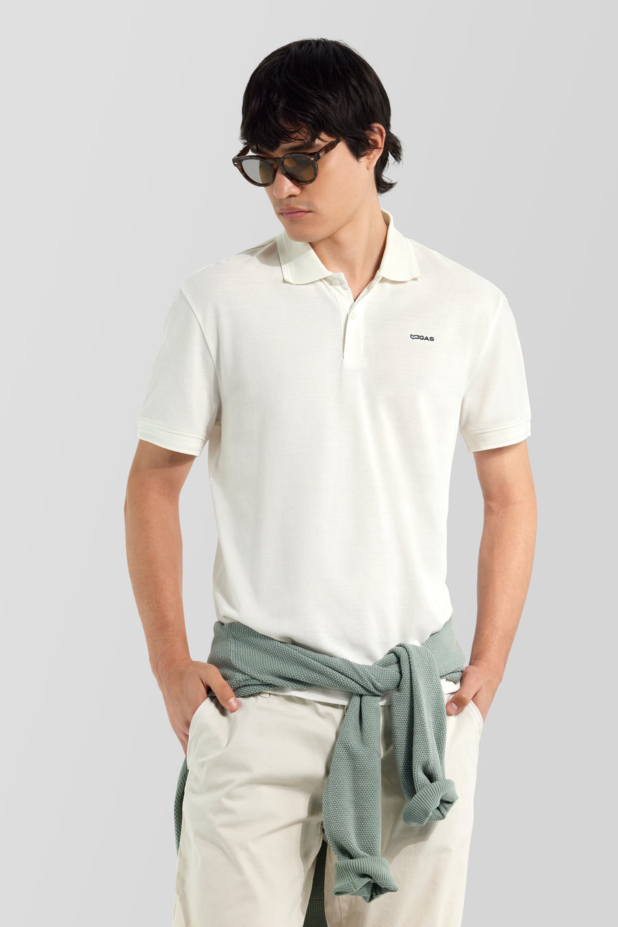 RALPH/R LOGO G. 1583 - Polo Homme Manches Courtes Coupe Classique Polyvalente - main image