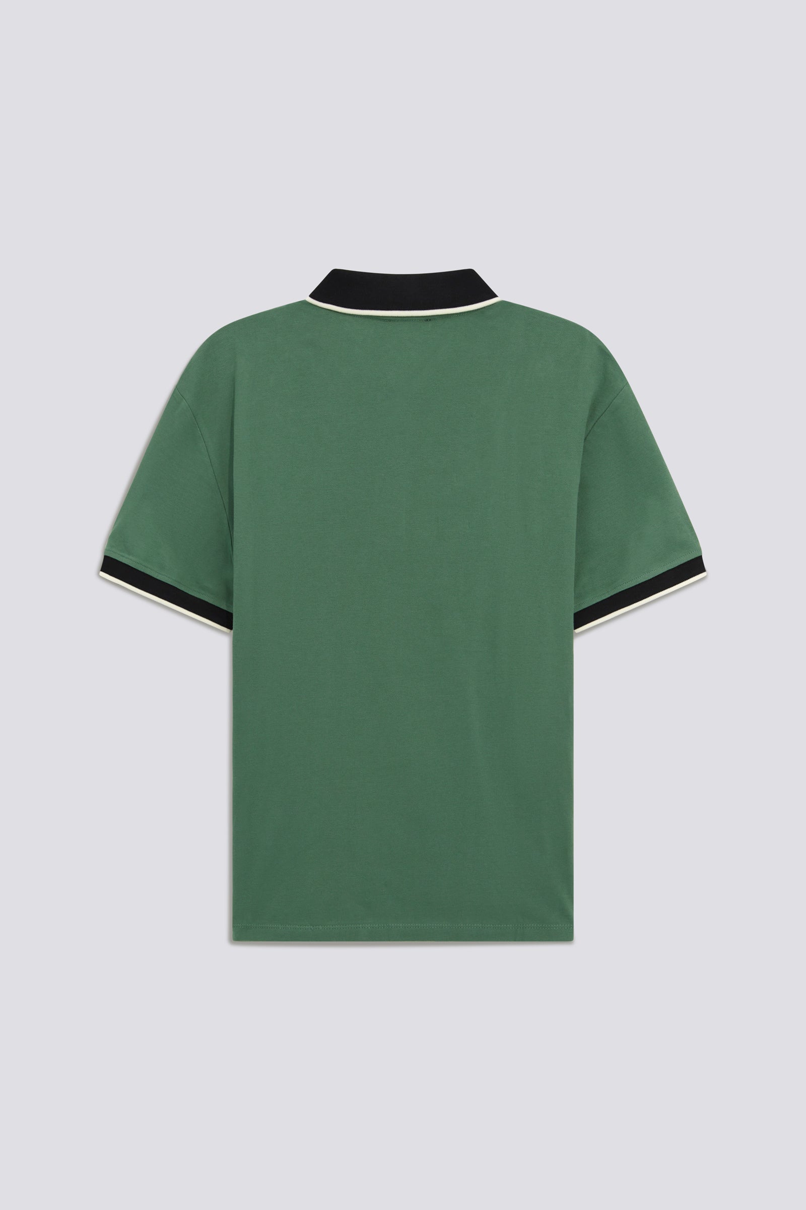 スリムフィット メンズ ポロシャツ グリーン RALPH/S RIB STR. 3674