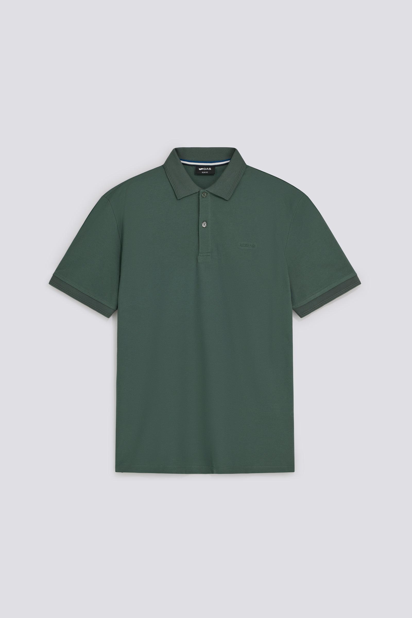 スリムフィット メンズ ポロシャツ グリーン RALPH/S EMB.LOGO 3674