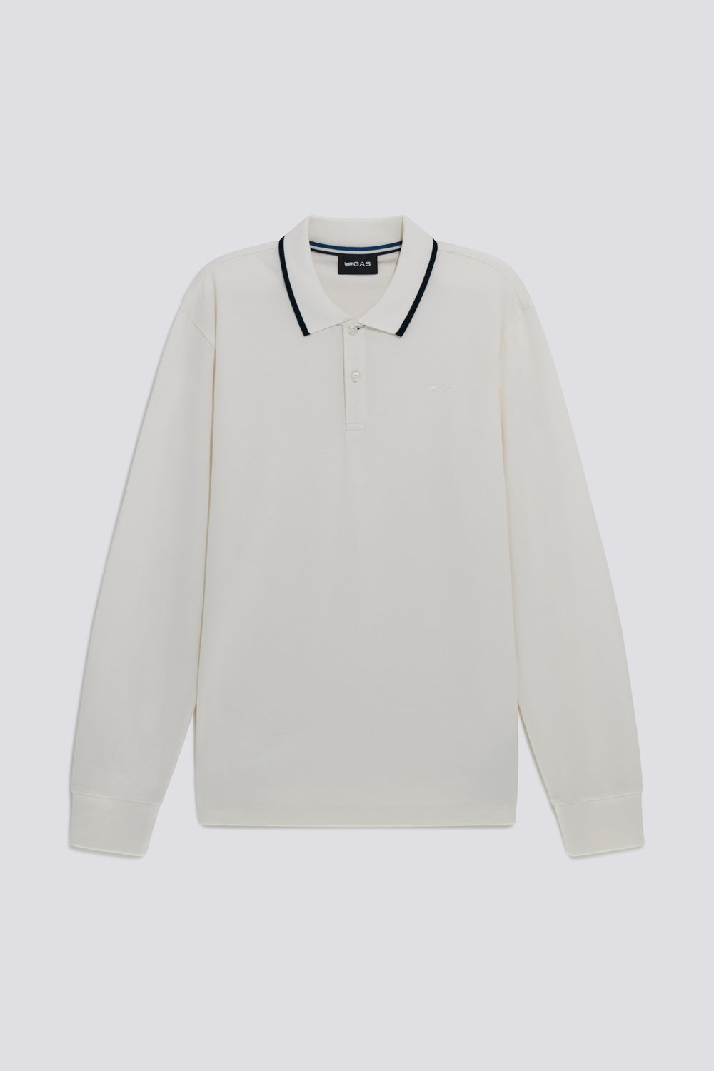 RALPH/S M/L LOGO G. 1029 - Men's White Long Sleeve Slim Fit Polo - secondary image