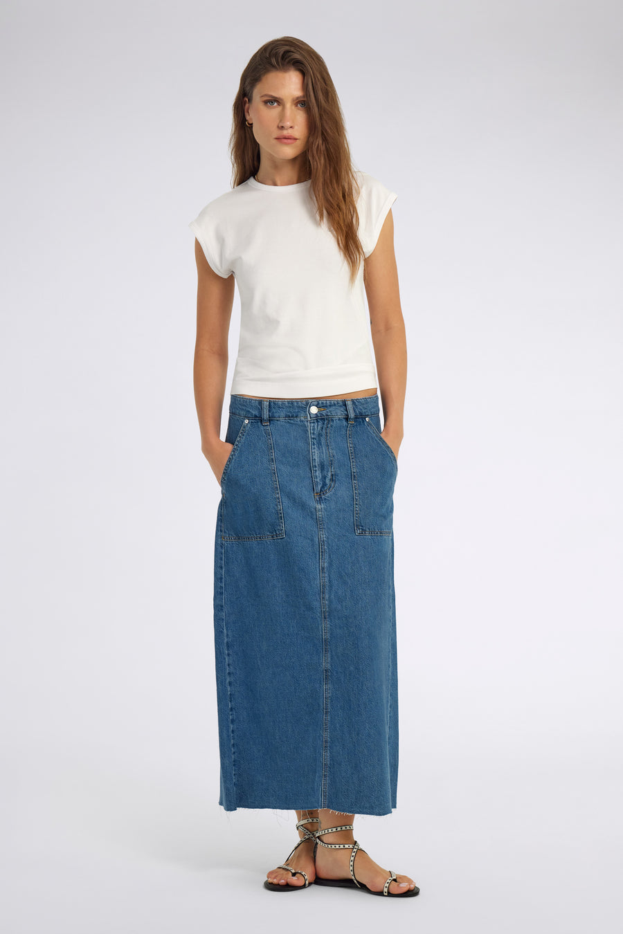 WERA WK MID SKIRT 95MM - Regular fazonú, midi szoknya - main image