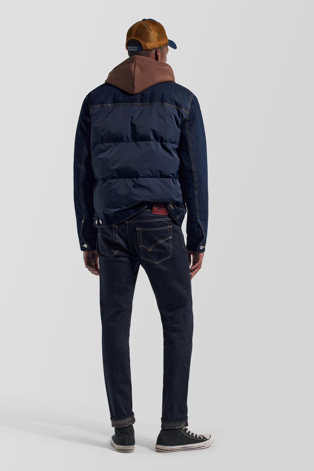 ALEX 10FO - Férfi 5 zsebes slim fit farmer - secondary image