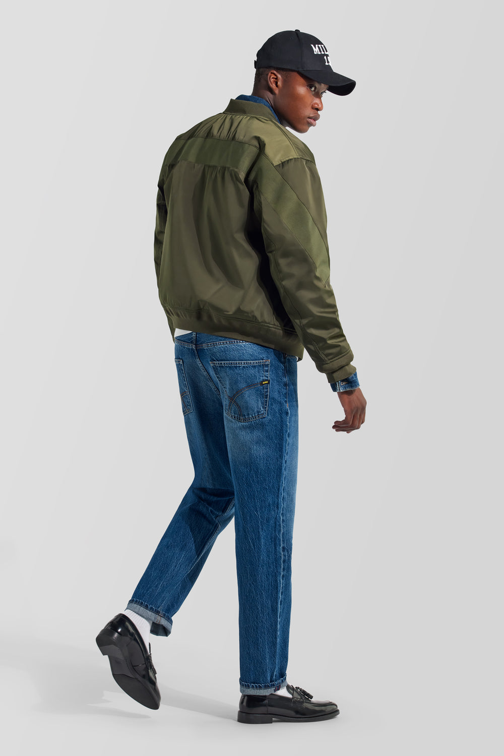 MAX 44MM - Men's 5-pocket straight fit jeans - secondary image