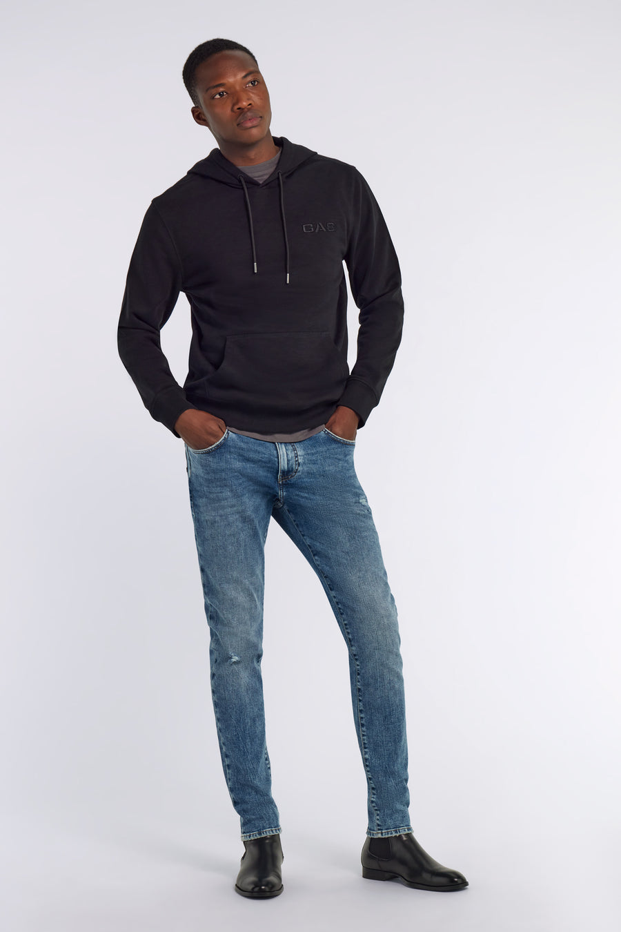 SAX ZIP REV 61MM - Men's Skinny Fit Jeans - main image