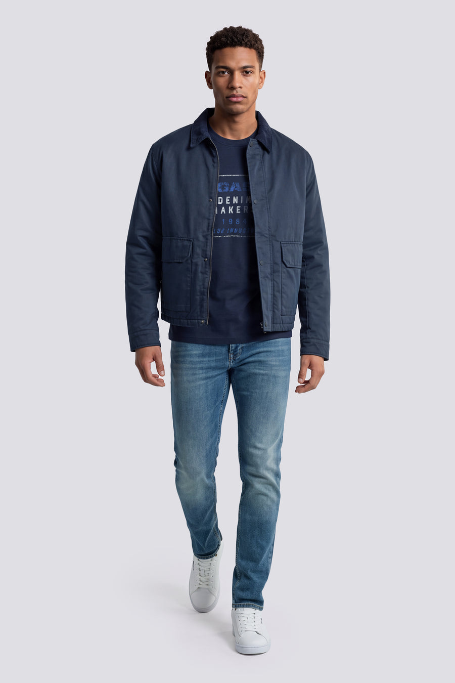 SAX ZIP REV 12MM - Men's skinny fit jeans - main image