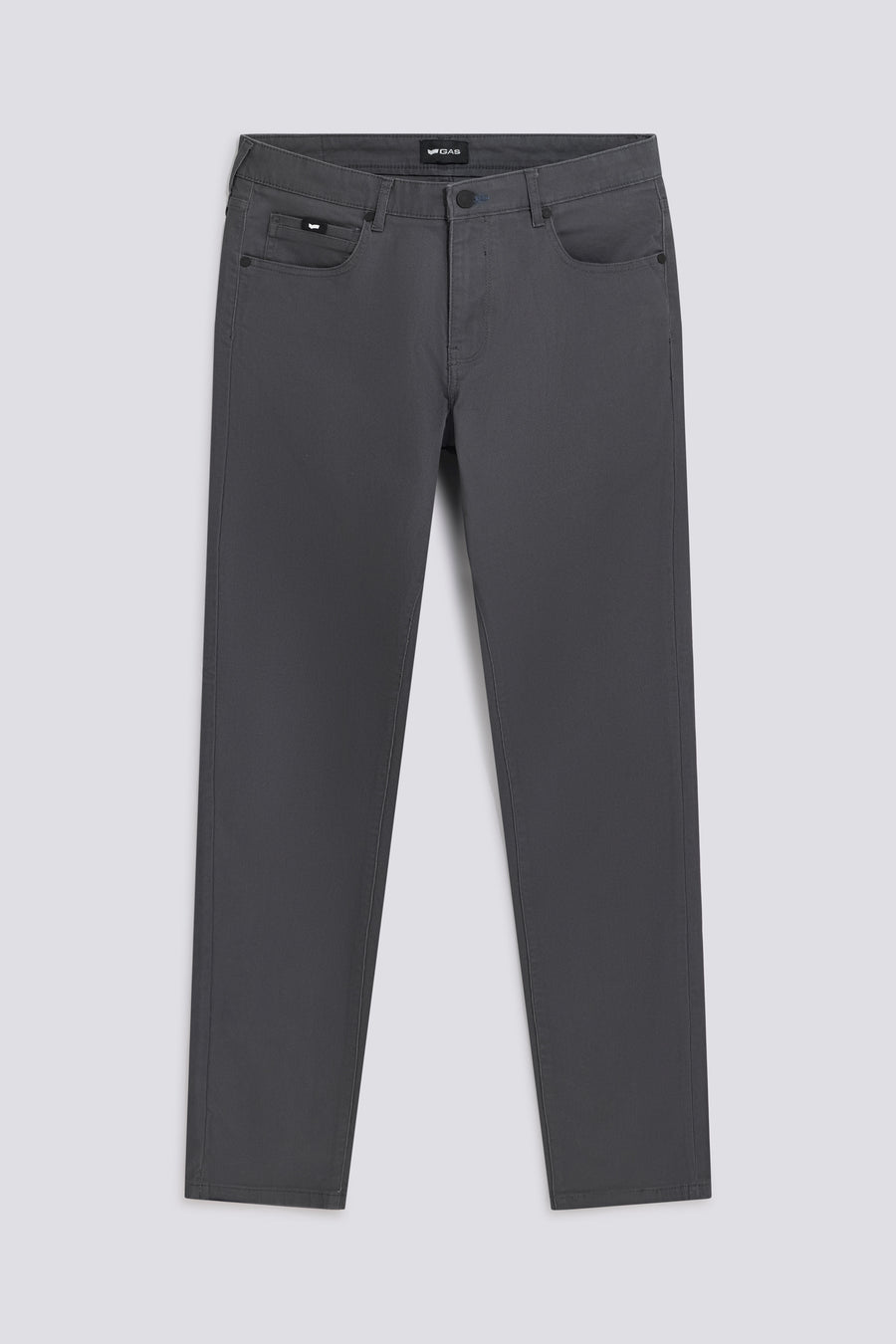 SAX ZIP REV 3920 - Men's Gray Slim Fit Pants - main image