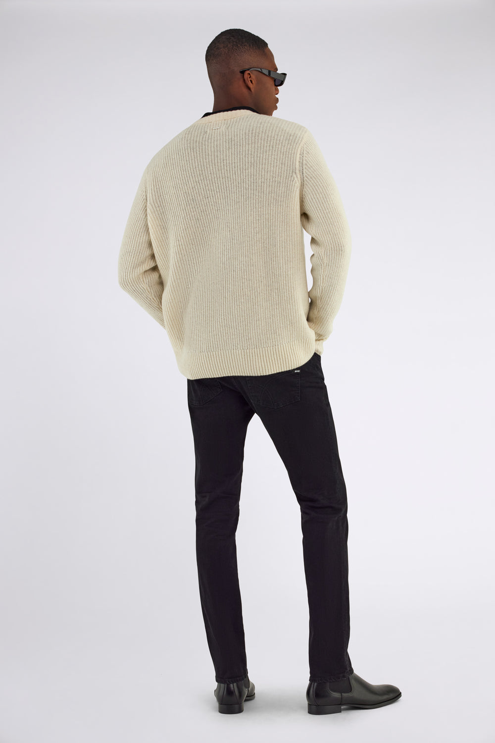 ALBERT SIMPLE REV 02BO - Men's slim fit jeans - secondary image