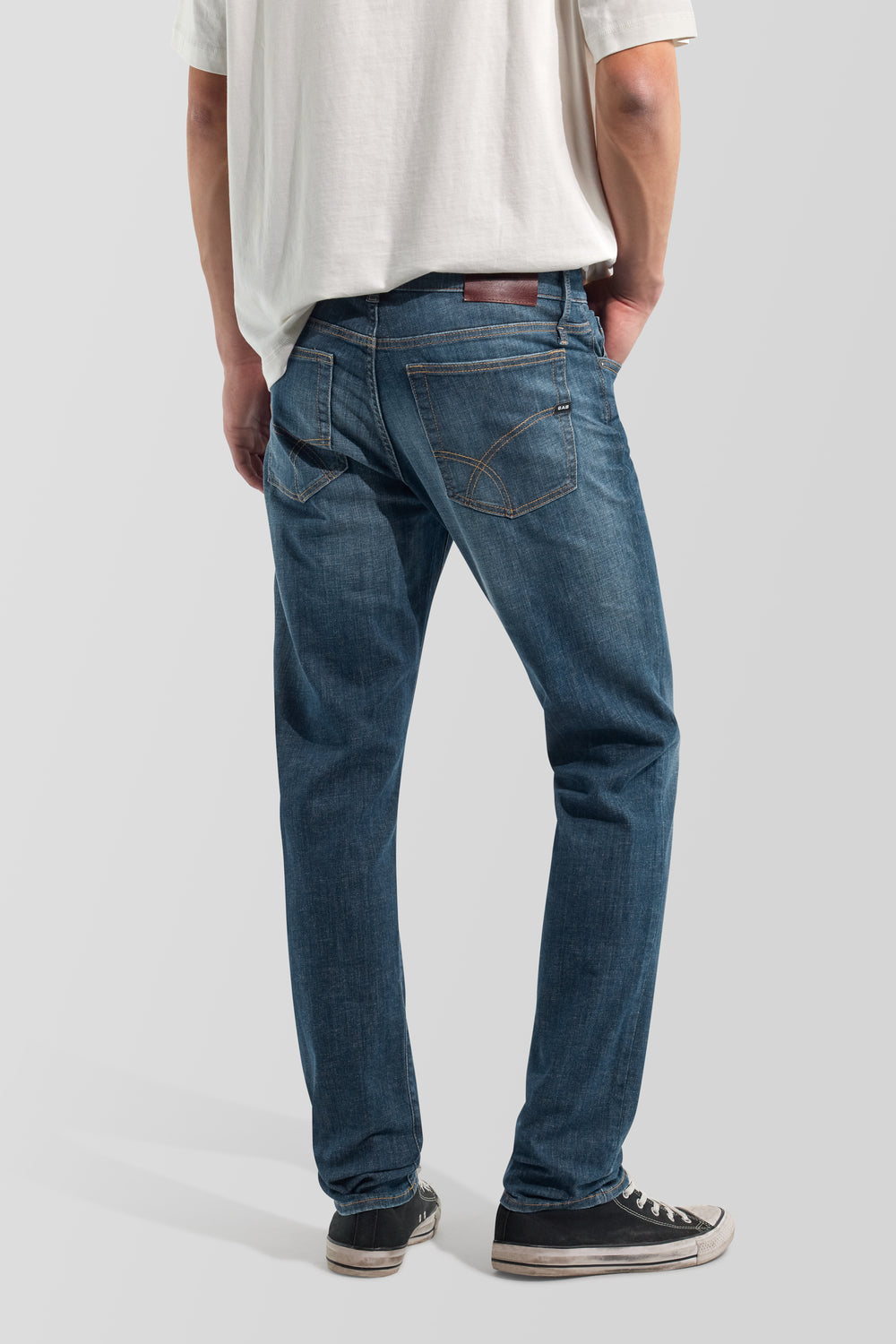 ALBERT SIMPLE REV 25MD - Jean homme coupe slim - secondary image