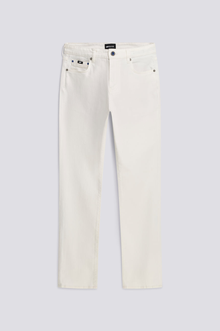ALBERT SIMPLE REV 00CW - Men's white slim fit jeans - main image