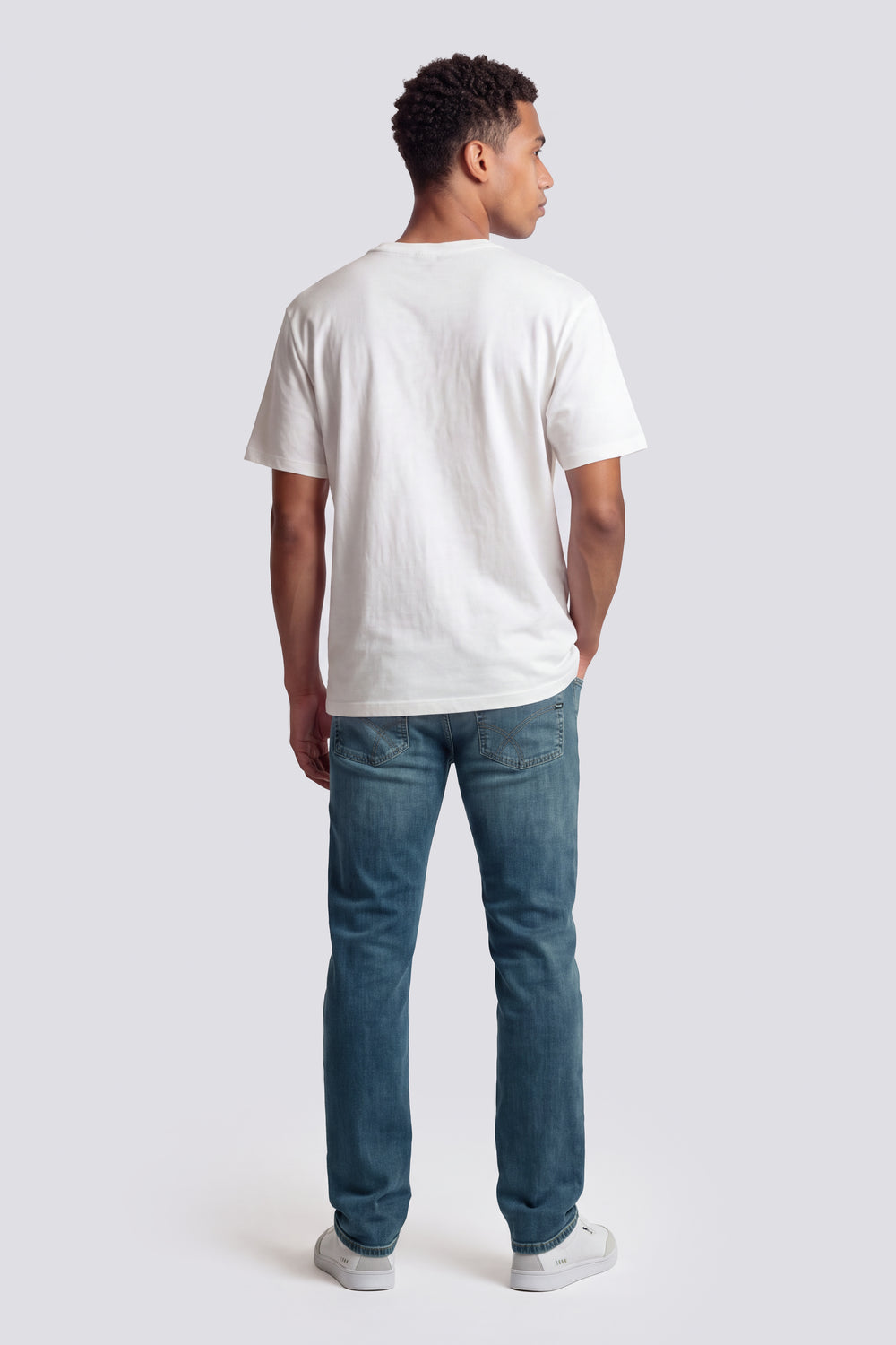 ALBERT SIMPLE REV 79MM - Men's 5-pocket slim fit jeans - secondary image