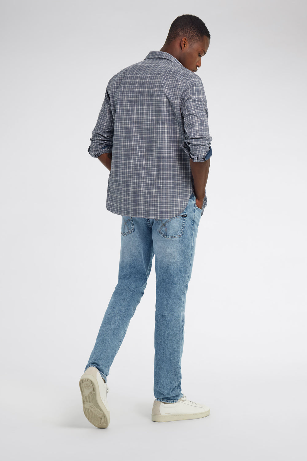 ALBERT SIMPLE REV 51ML - Men's slim fit jeans - secondary image