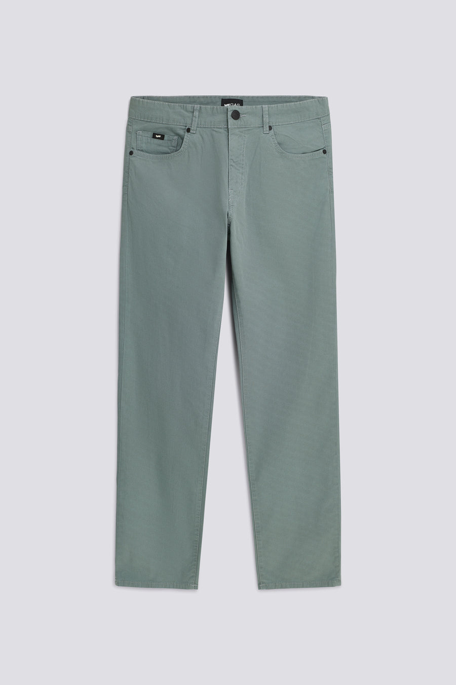 ALBERT SIMPLE REV 4702 - Men's slim fit light green pants - main image