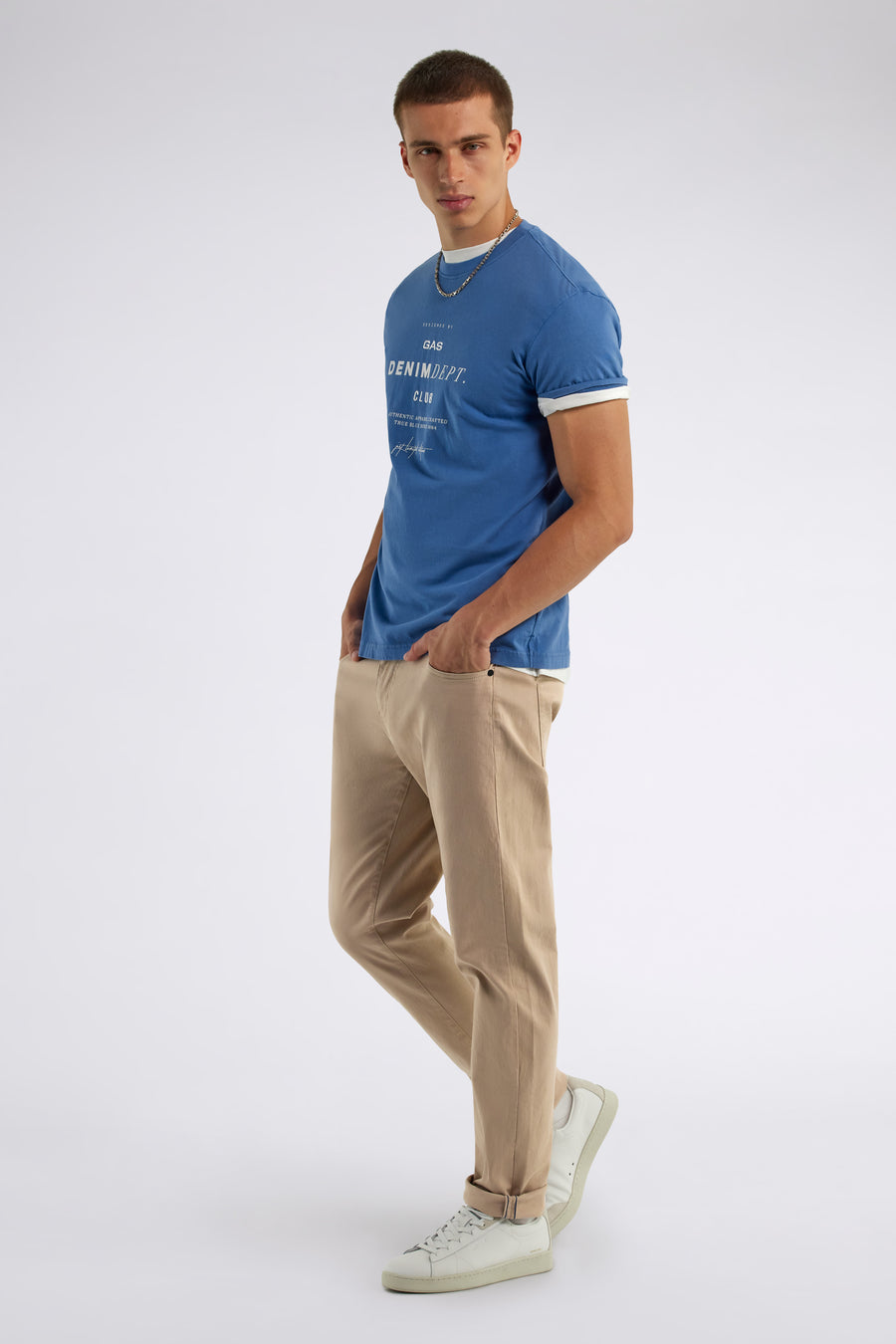 ALBERT SIMPLE REV 4846 - Men's Slim Fit Pants - main image