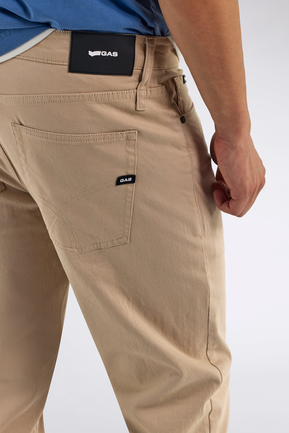 ALBERT SIMPLE REV 4846 - Men's Slim Fit Pants - secondary image