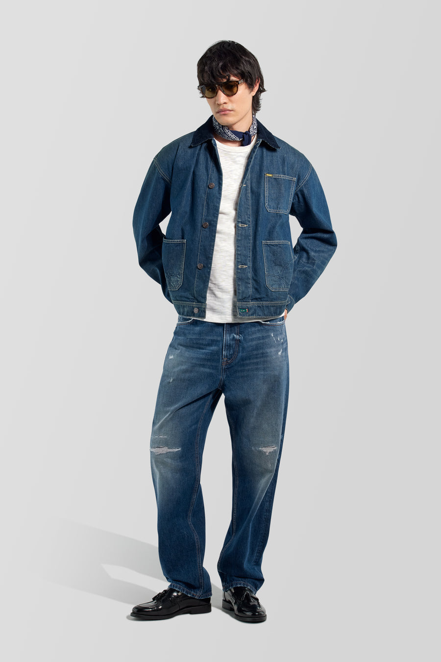 90'S DAD 78MD - Men's loose fit jeans Made in Italy - main image