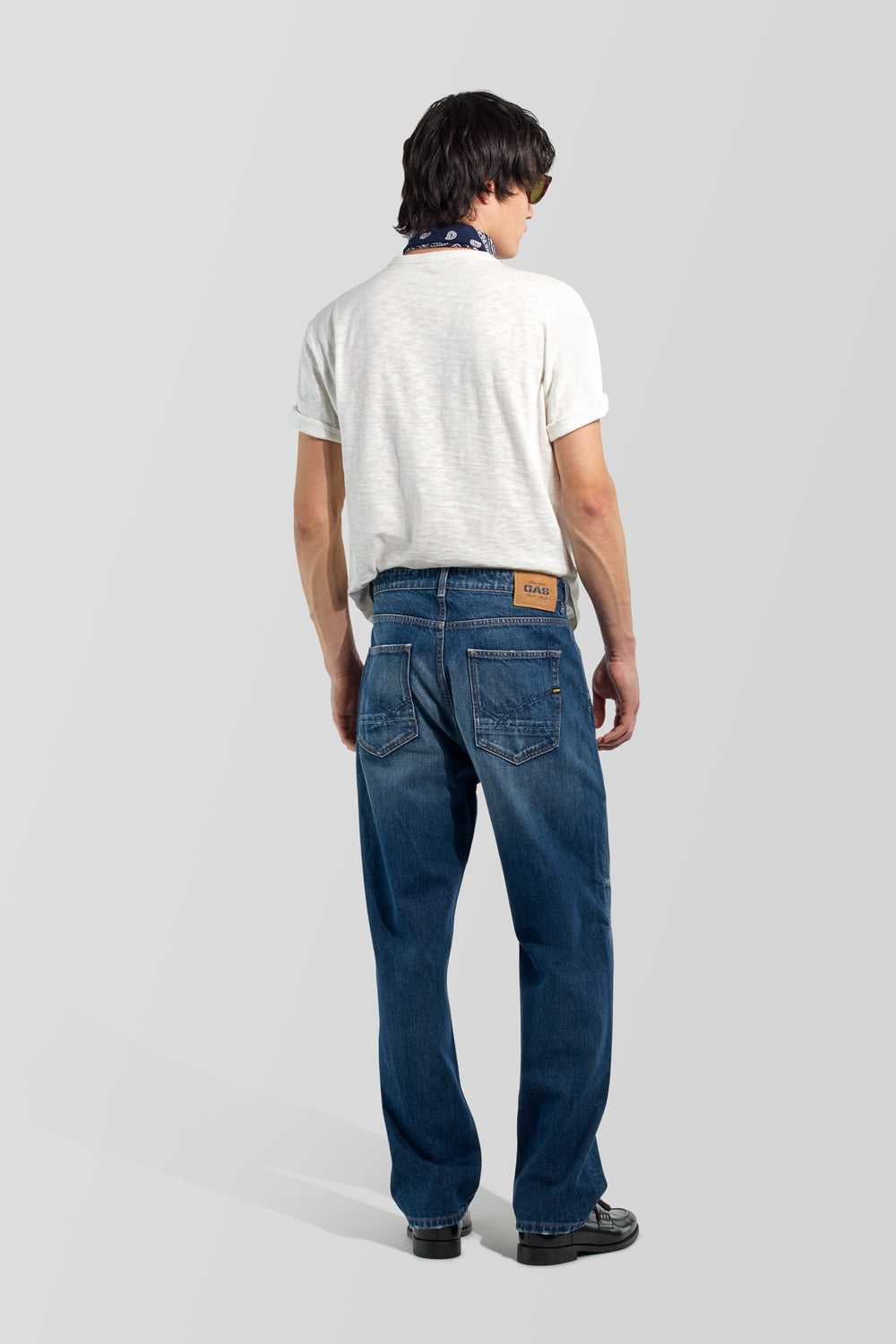 90'S DAD 78MD - Men's loose fit jeans Made in Italy - secondary image