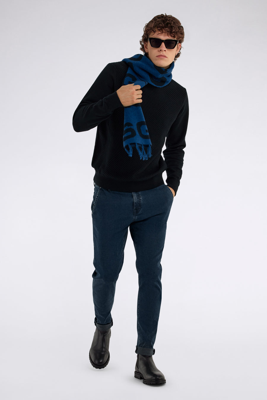 SAX ZIP CHINO 06DM - Men's Skinny Fit Jeans - main image