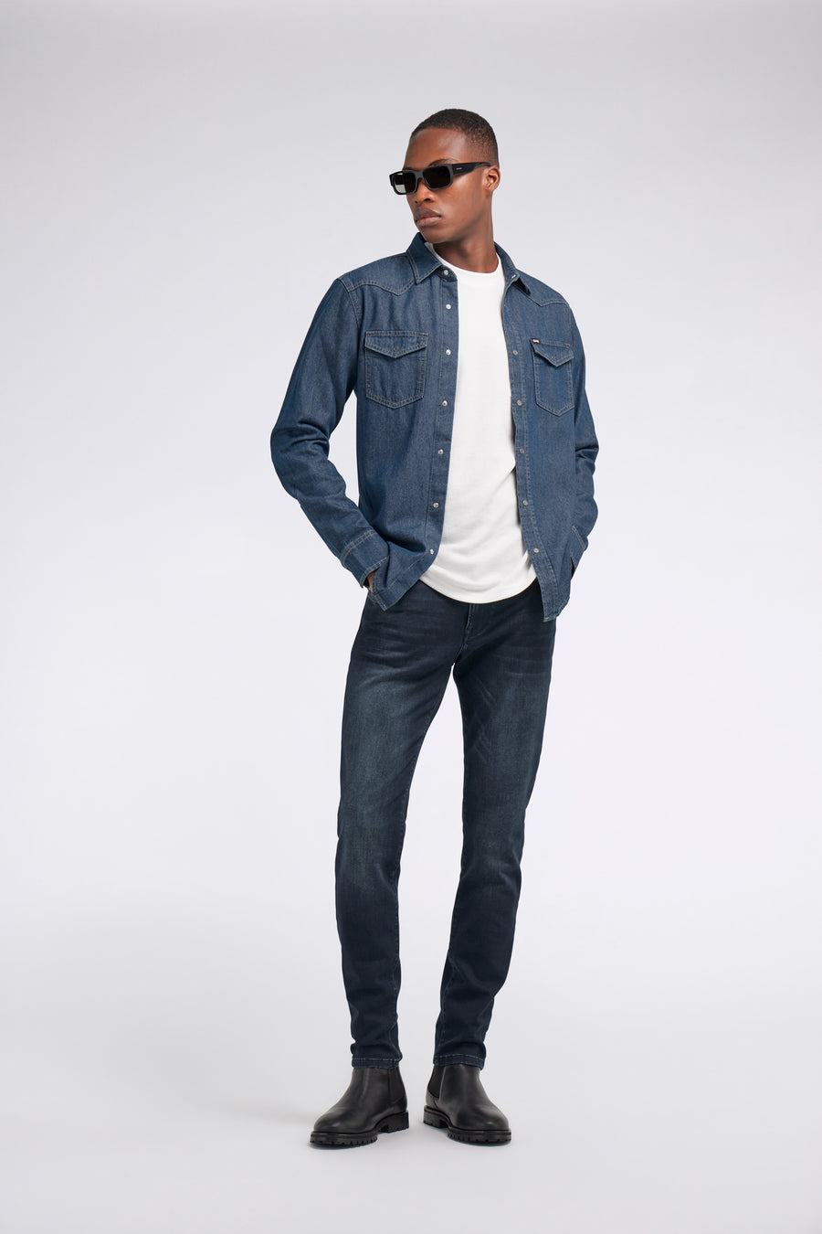 SAX ZIP PLUS 65DD - Men's skinny fit jeans - main image