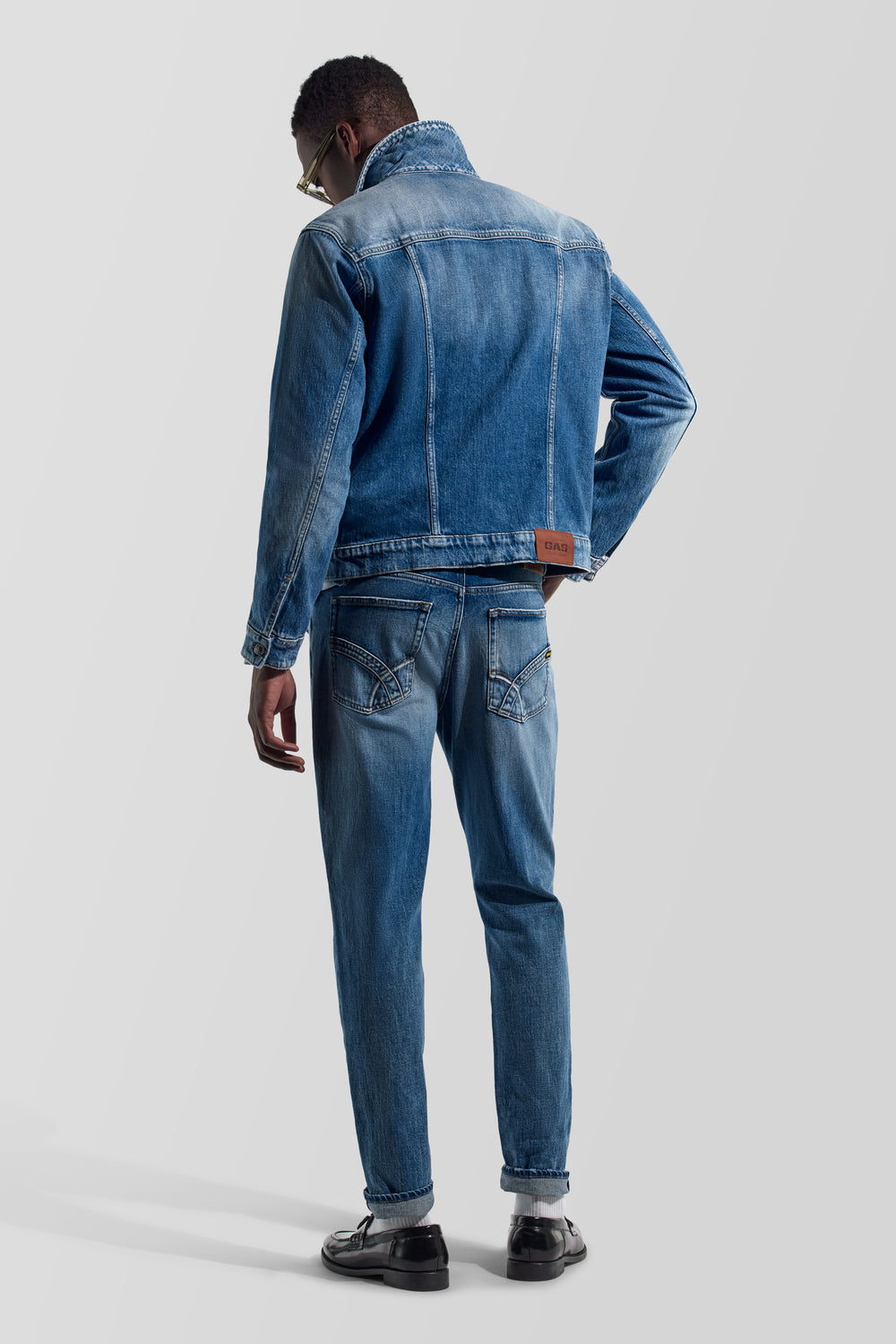 TAR 78MM - Men's 5-pocket tapered fit jeans - secondary image