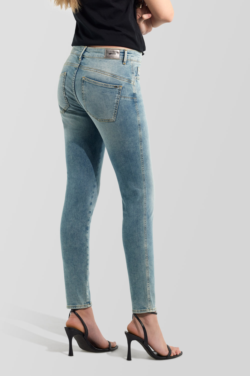 STAR UP LOW WAIST 66ML - Women's low-rise skinny fit jeans - secondary image