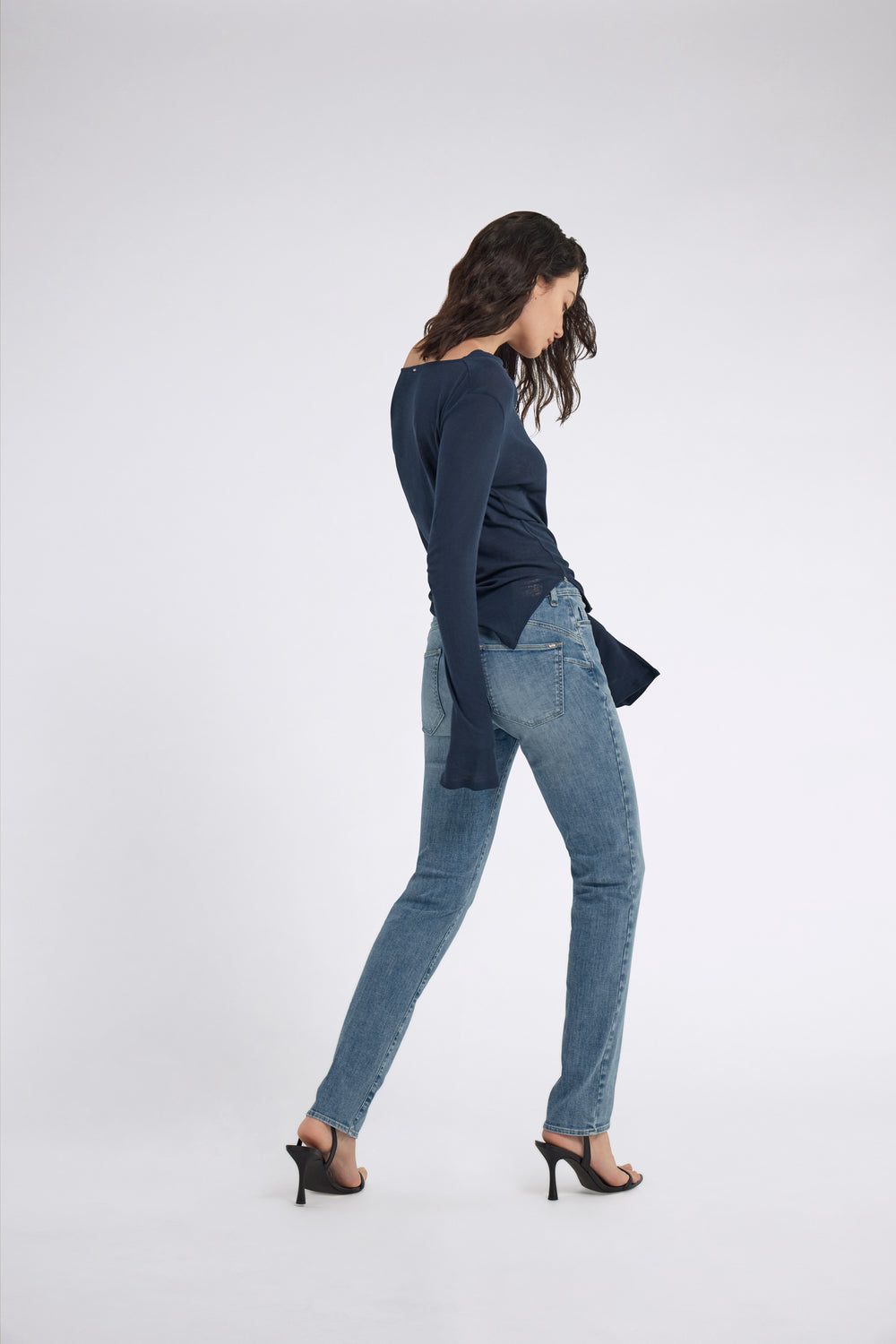 BRITTY UP Z 65MM - Women's slim fit jeans - secondary image