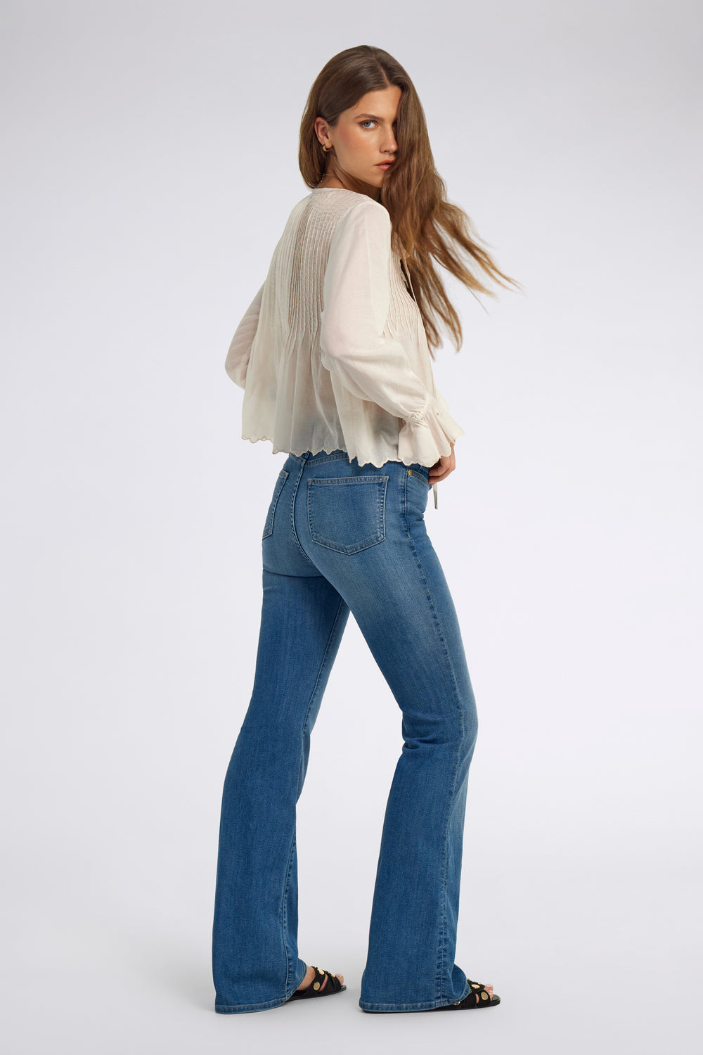 CAMILIA Z 65MM - Női flare fazonú farmer - secondary image