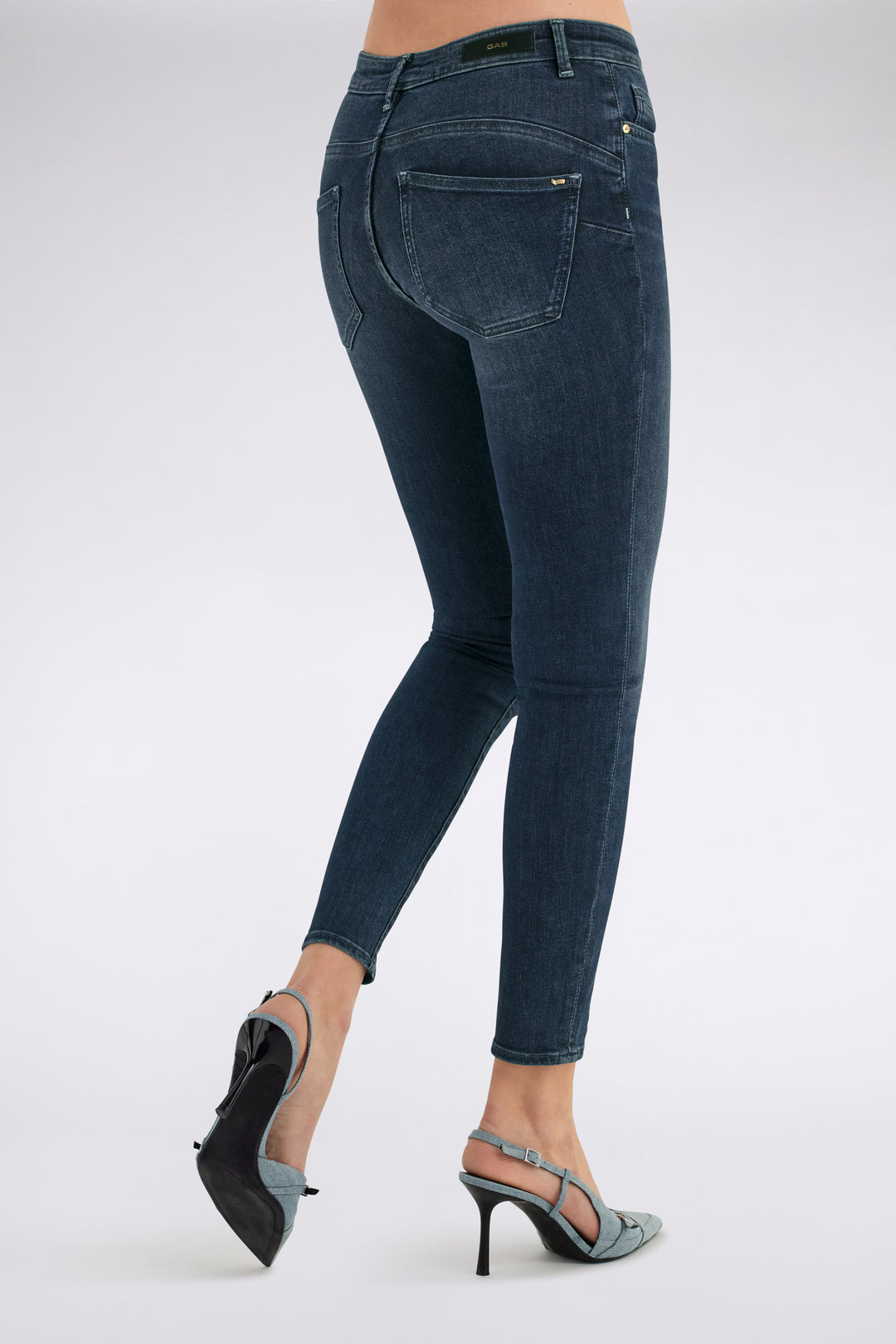 Skinny Jeans Bottom Up Jeans STAR UP 25DU Women's High