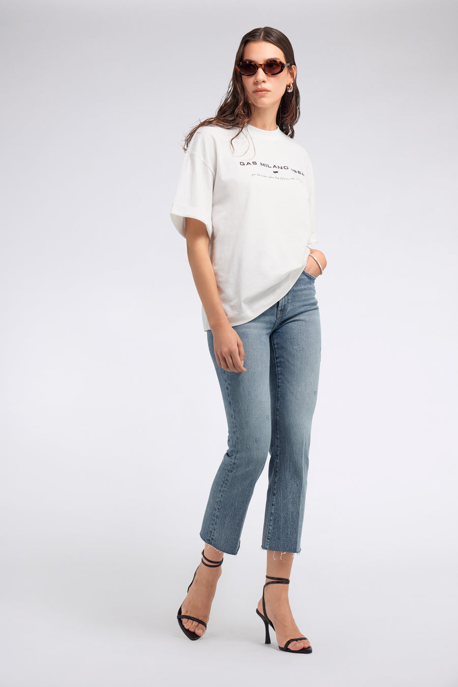 STAR CROP FLARE 51MM - Women's Skinny Fit Jeans - main image